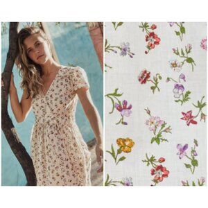 💕CHRISTY DAWN💕 The Dawn Dress ~ Cream Garden Floral Print Small S NWT